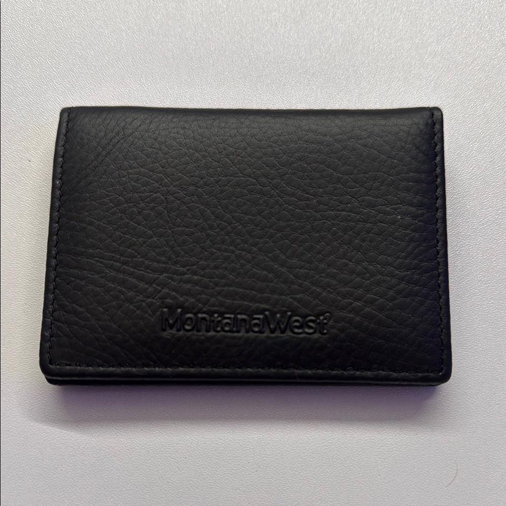 Montana West Black Card Holder